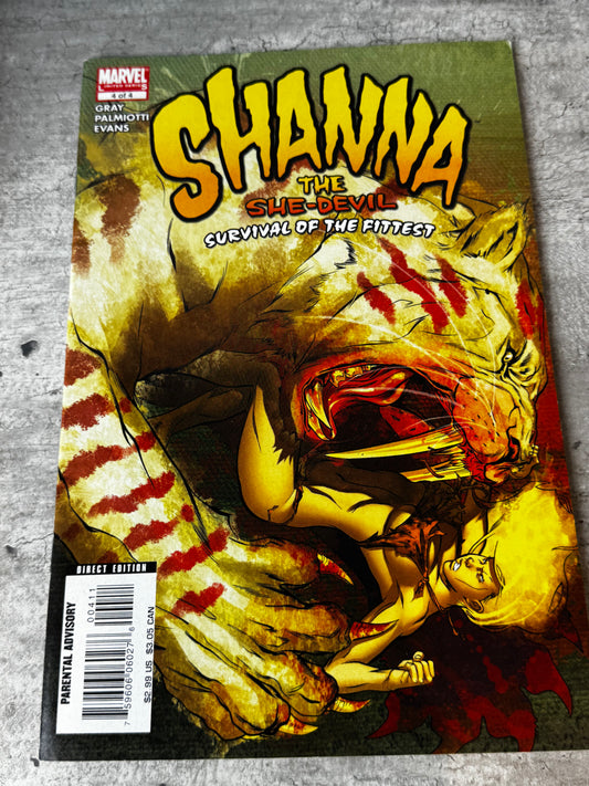 2007 - Shanna, The She-Devil: Survival of the Fittest #4NM- - ENG 1