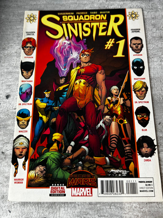2015 - Marvel Comics - Squadron Sinister #1 Var. A - NM- - ENG 1