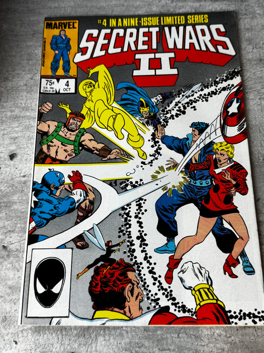 1985 - Marvel Comics - Secret Wars II #4 Var. A - VF/NM - ENG 1