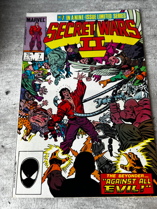 1985 - Marvel Comics - Secret Wars II #7 Var. A - VF/NM - ENG 1