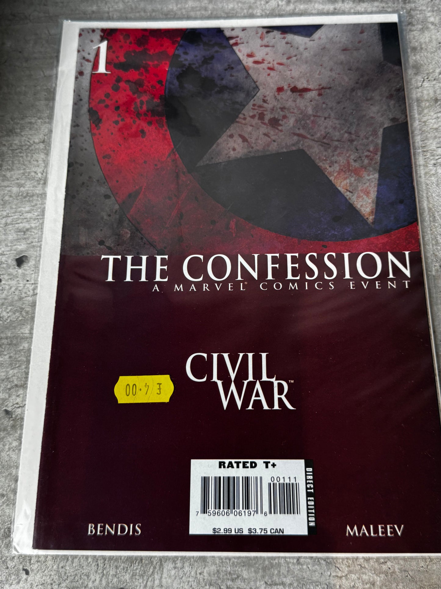 2007 - Marvel Comics - Civil War: The Confession #1 Var. A - NM - ENG 1