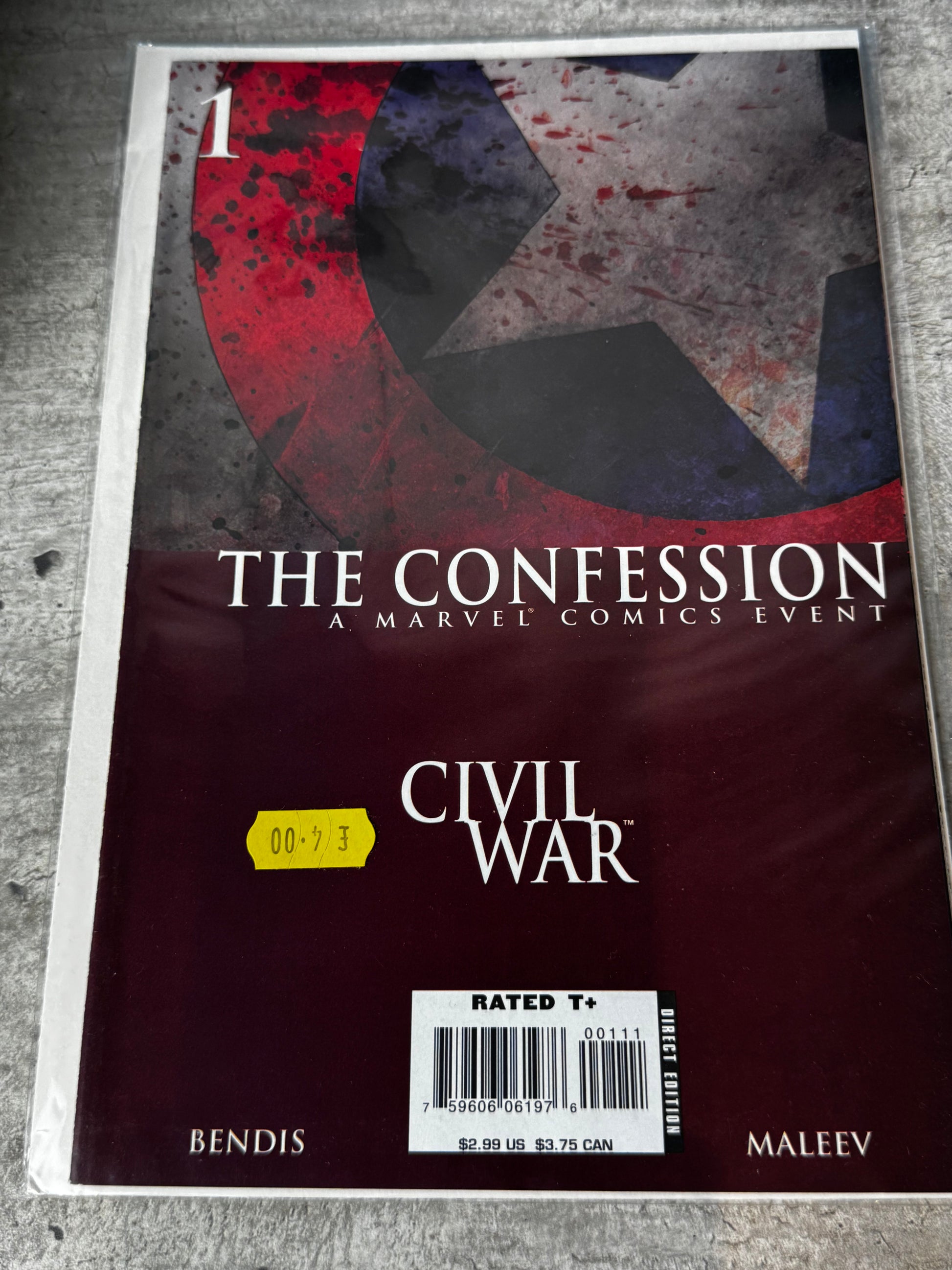 2007 - Marvel Comics - Civil War: The Confession #1 Var. A - NM - ENG 1