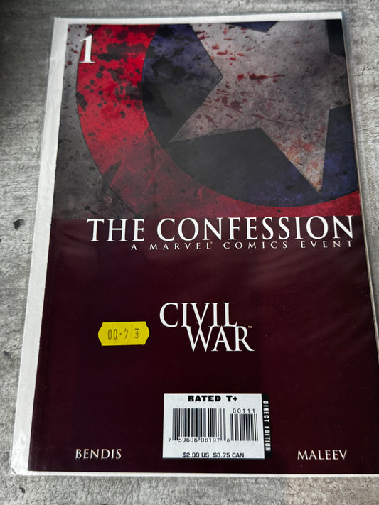 2007 - Marvel Comics - Civil War: The Confession #1 Var. A - NM - ENG 1