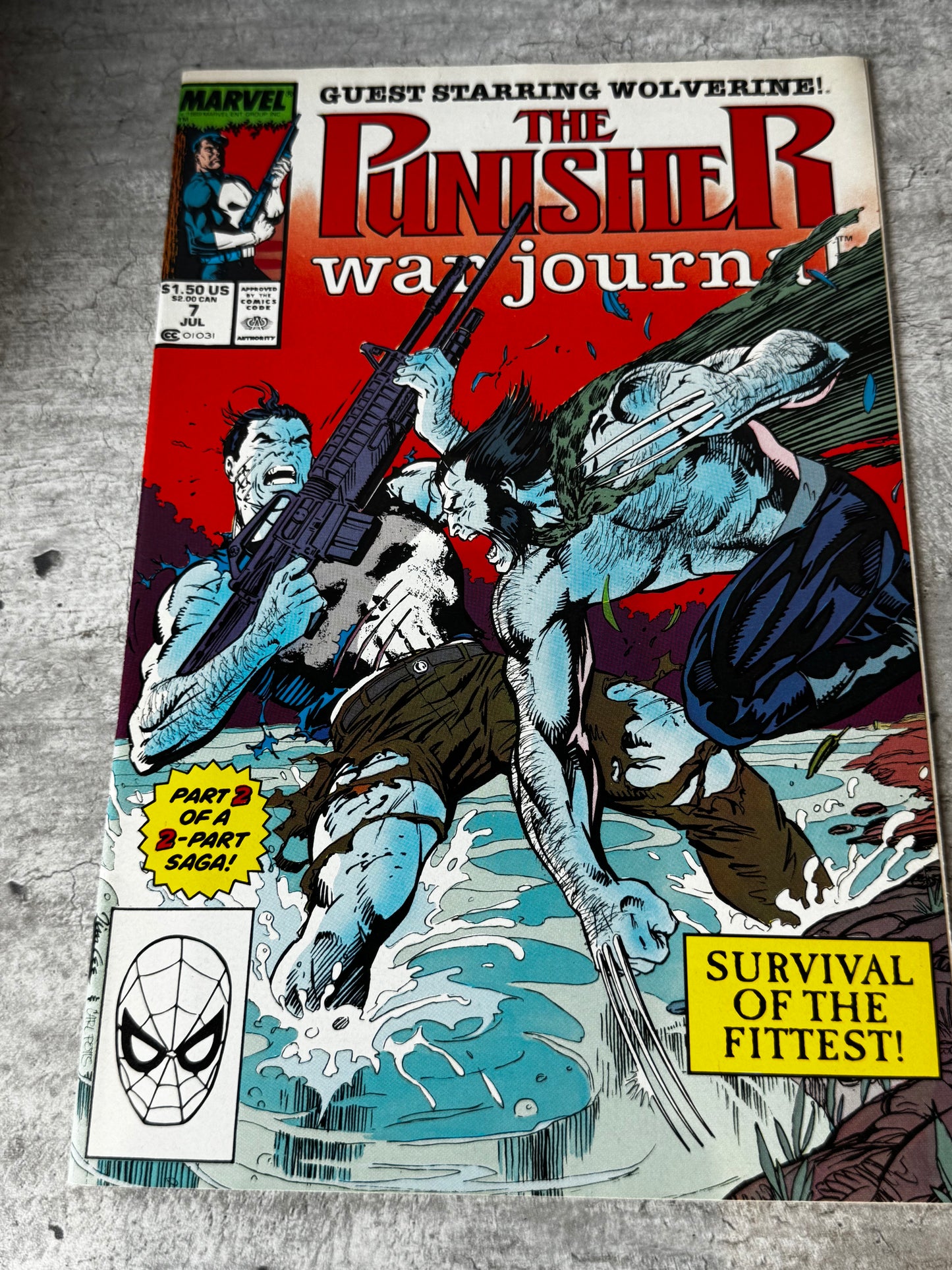 1989 - Marvel Comics - Punisher War Journal, Vol. 1 #7 Var. A - NM - ENG 1