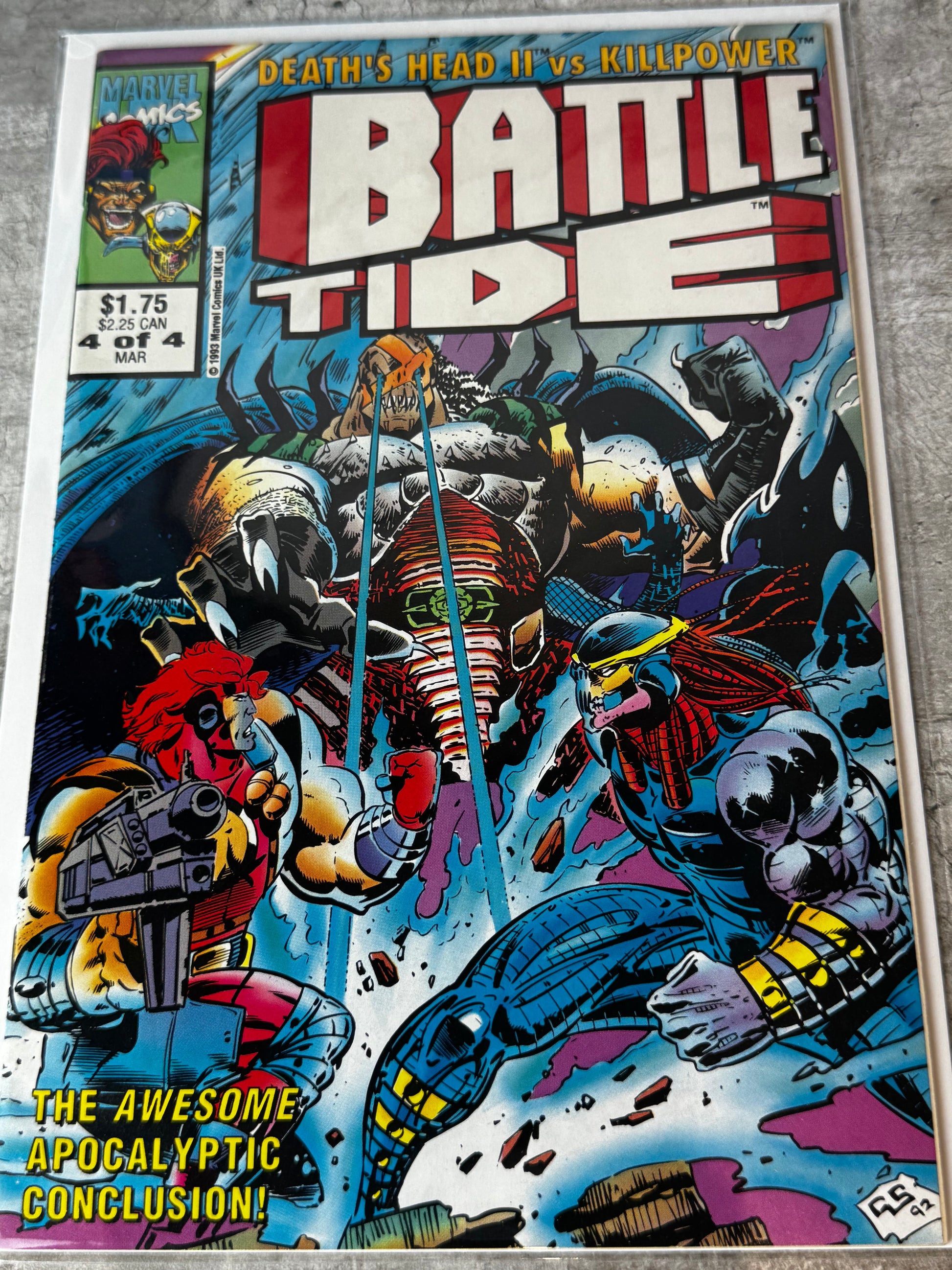 1993 - Marvel Comics - Battle Tide #4 - Battle Tide Part 4 of 4 - NM+ - ENG 1