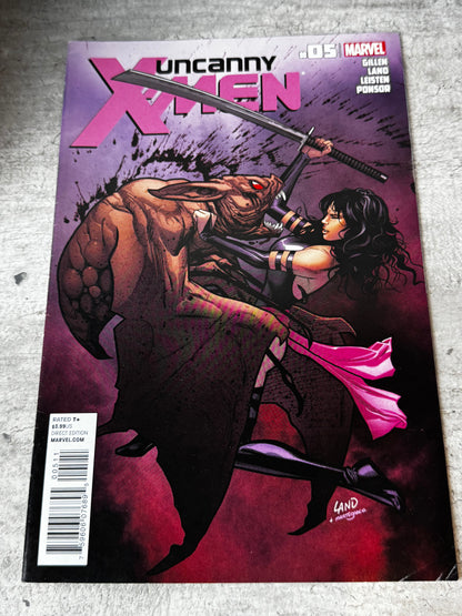 2012 - Marvel Comics - Uncanny X-Men, Vol. 2 #5 - Part 1 -  Var. A - NM - ENG 1