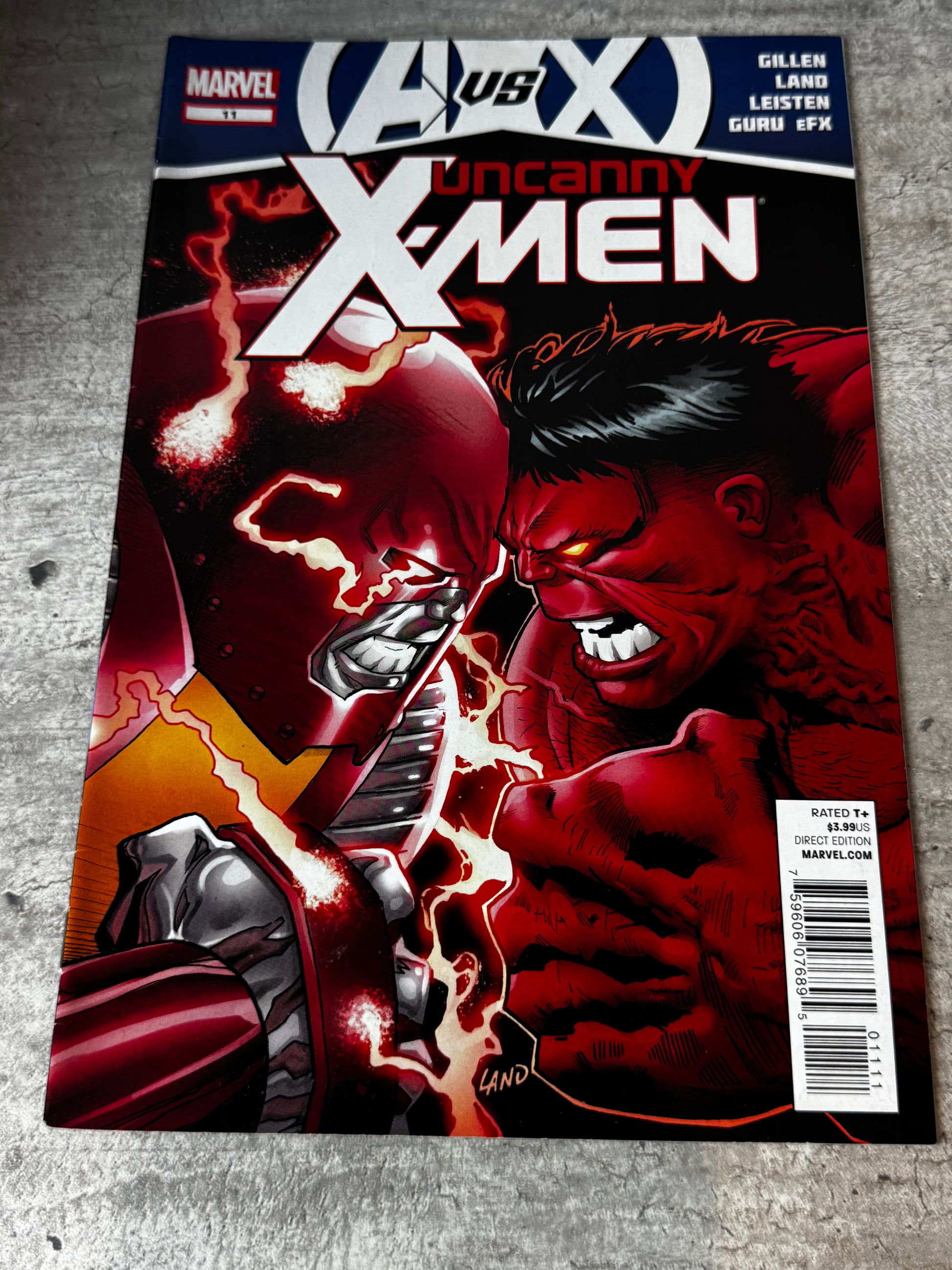 2012 - Marvel Comics - Uncanny X-Men, Vol. 2 #11 Var. A - NM - ENG 1