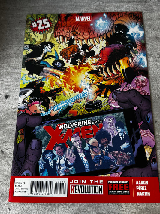 2013 - Marvel Comics - Wolverine & the X-Men, Vol. 1 #25 Var. A - NM - ENG 1