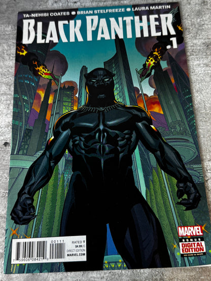 2016 - Marvel Comics - Black Panther, Vol. 6 #1 - Part 1 -  Var. A - NM- - ENG 1