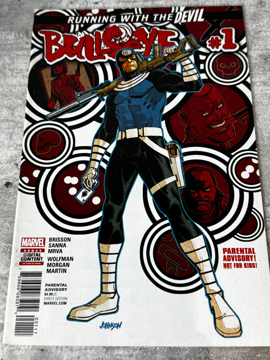 2017 - Marvel Comics - Bullseye, Vol. 1 #1 Var. A - NM- - ENG 1