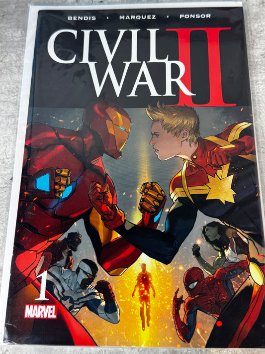 2016 - Marvel Comics - Civil War II #1 Var. A - NM - ENG 1