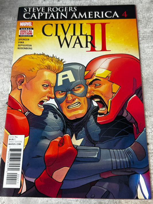 2016 - Marvel Comics - Captain America: Steve Rogers #4NM - ENG 1