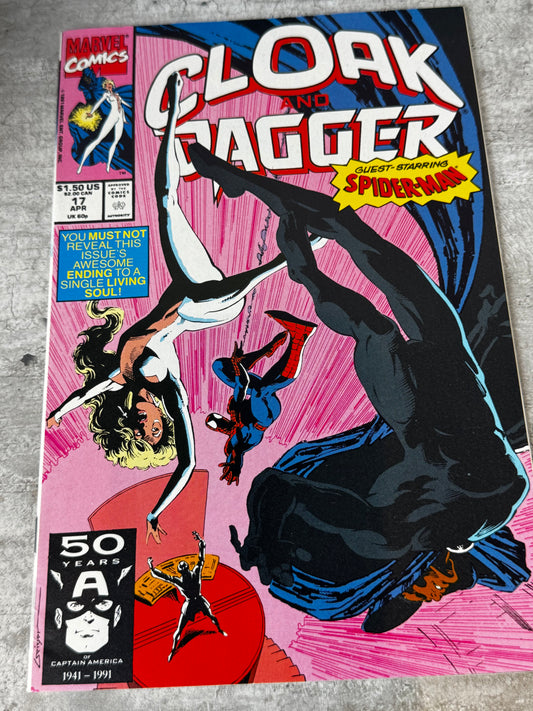 1991 - Marvel Comics - The Mutant Misadventures of Cloak and Dagger #17NM - ENG 1