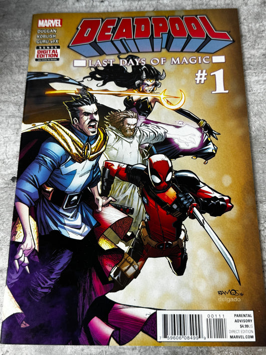2016 - Marvel Comics - Deadpool: The Last Days of Magic #1 Var. A - NM - ENG 1