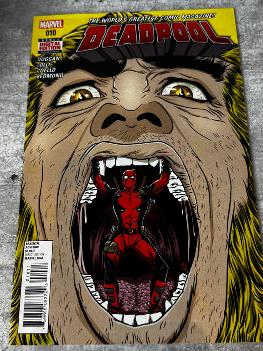 2016 - Marvel Comics - Deadpool, Vol. 5 #10 - Bloody Meet -  Var. A - NM - ENG 1