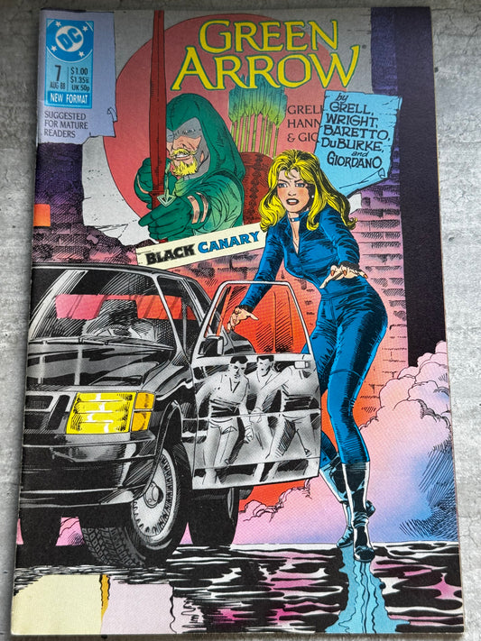 1988 - DC Comics - Green Arrow, Vol. 2 #7 - Handee Wash - VF+ - ENG 1