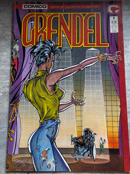 1987 - Comico - Grendel, Vol. 2 #8 - After the Devil -  Var. B - NM- - ENG 1