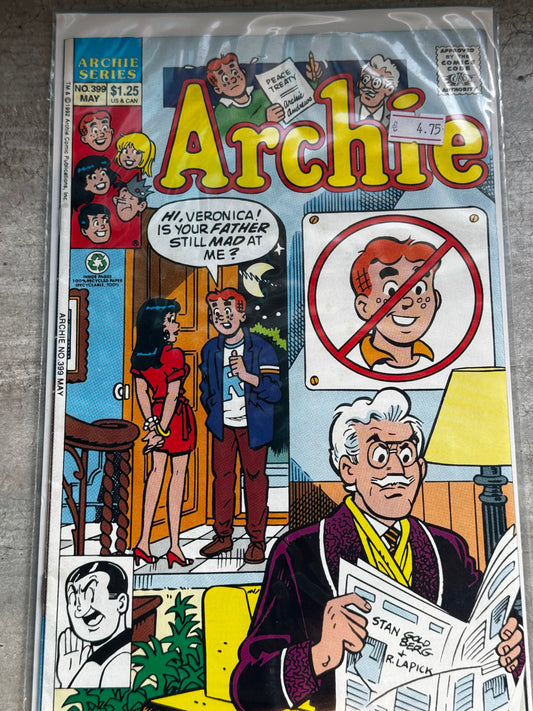 1992 - Archie Comic Publications - Archie, Vol. 1 #399 Var. A - NM- - ENG 1