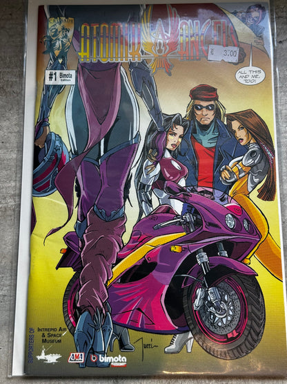 1996 - Crusade Comics - Atomik Angels #1 - Part 1 -  Var. B - NM- - ENG 1