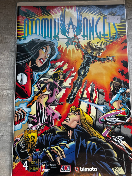 1996 - Crusade Comics - Atomik Angels #4 - The Big Bang - NM - ENG 1