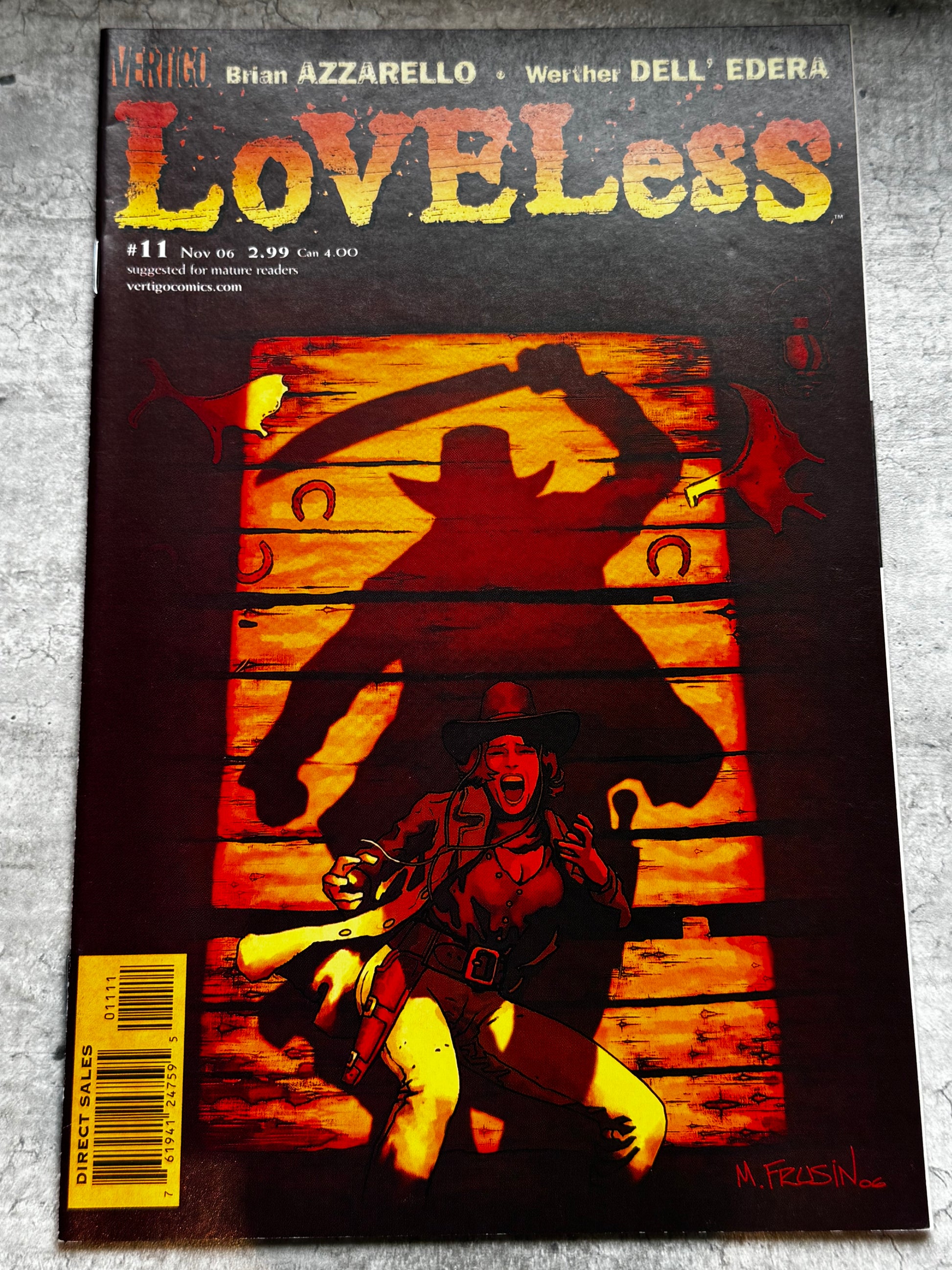 2006 - DC Comics - Loveless #11 - Thicker Than Blackwater: Part 3 - NM+ - ENG 1
