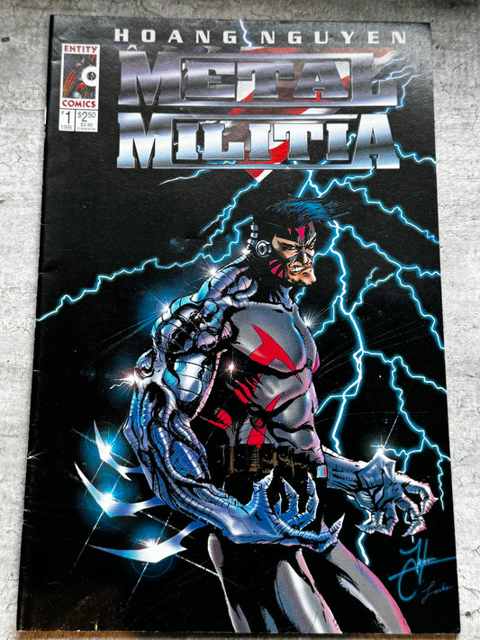 1995 - Entity Comics - Metal Militia #1VF/NM - ENG 1
