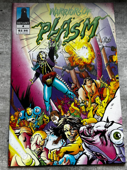 1993 - Defiant Comics - Warriors of Plasm #4NM- - ENG 1