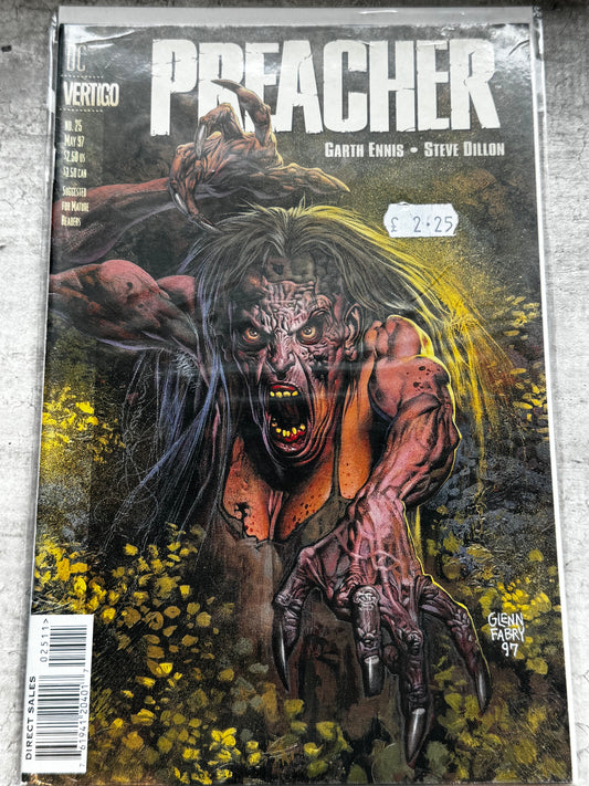 1997 - DC Comics - Preacher #25 - Cry Blood, Cry Erin - NM - ENG 1