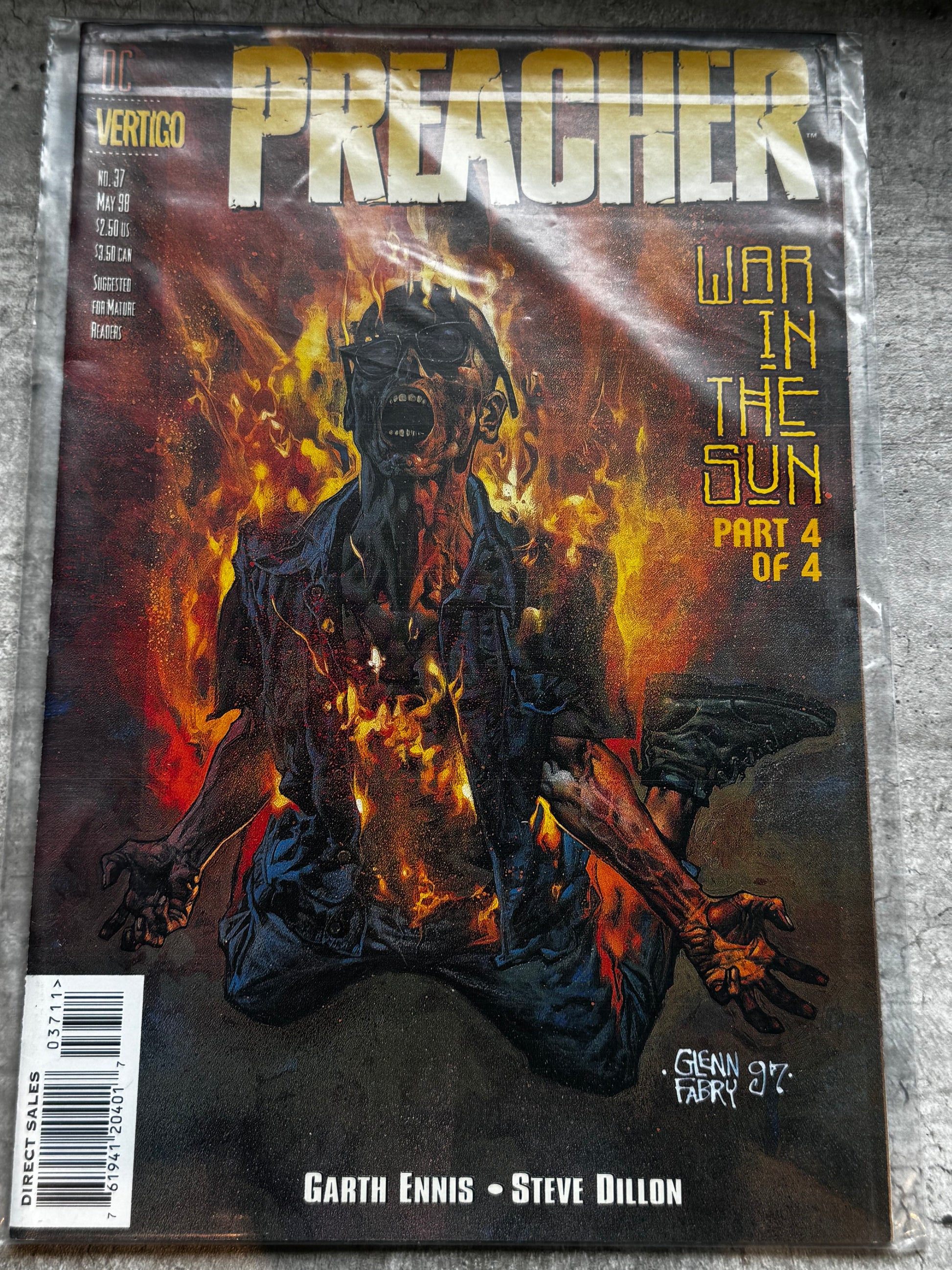 1998 - DC Comics - Preacher #37 - The Shatterer of Worlds - NM - ENG 1
