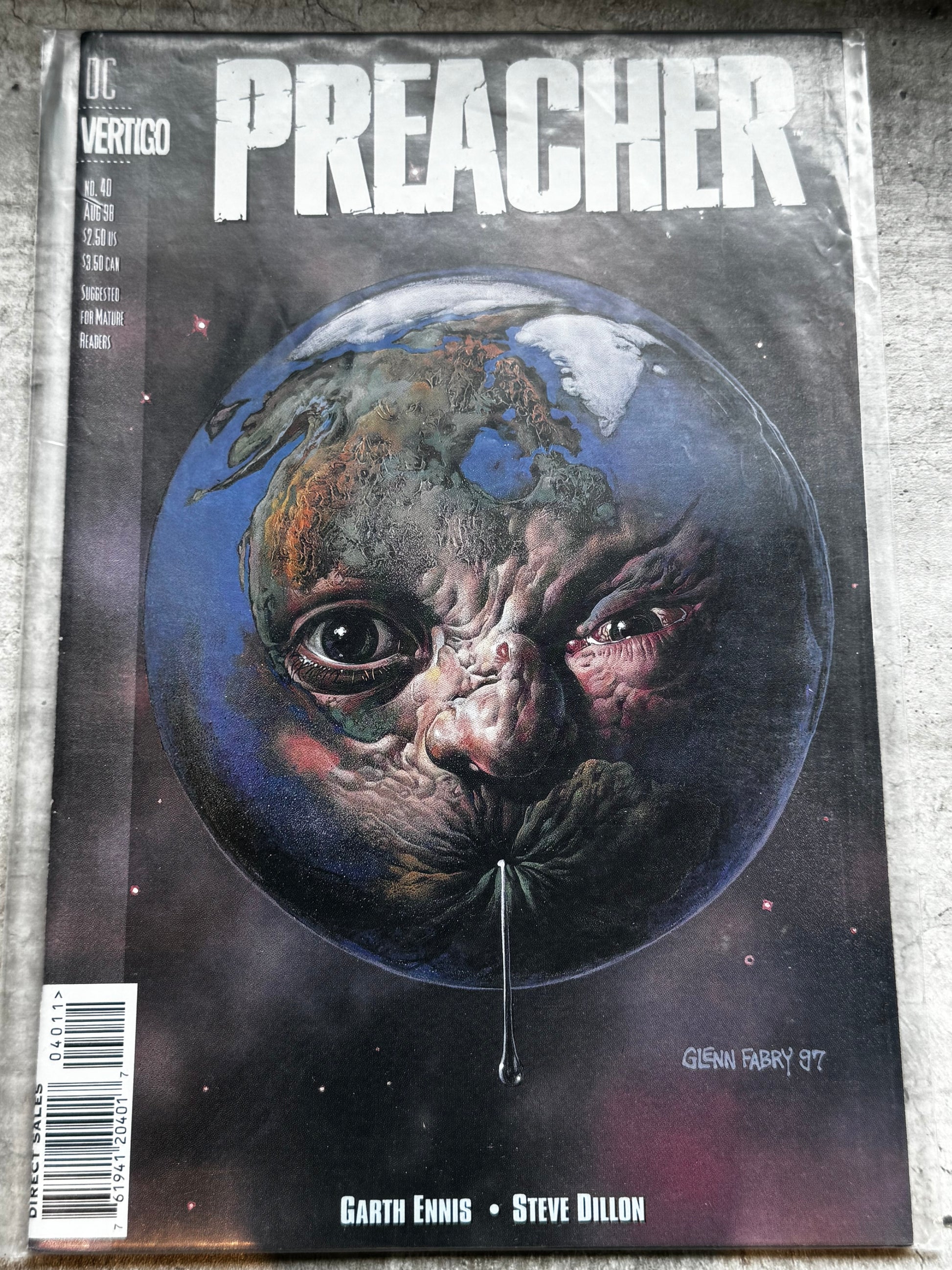 1998 - DC Comics - Preacher #40 - Arsefaced World - NM - ENG 1