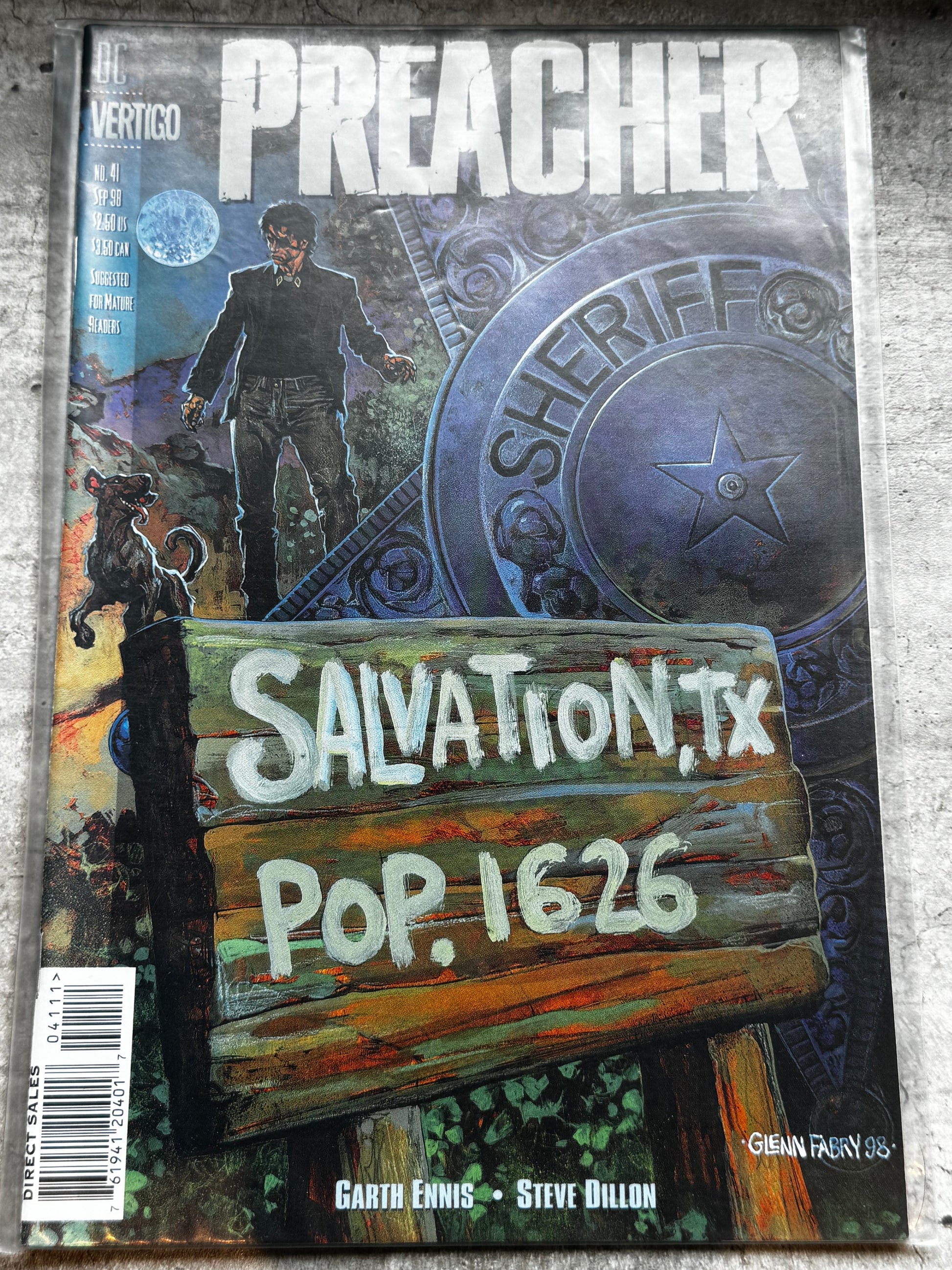1998 - DC Comics - Preacher #41 - The Man From God Knows Where - NM - ENG 1