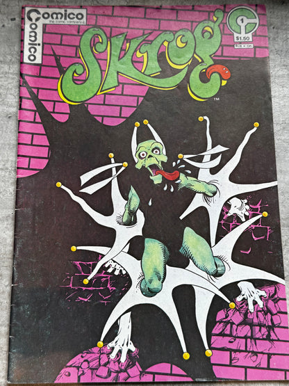 1983 - Comico - Skrog #1 - Boo Who? - VF/NM - ENG 1