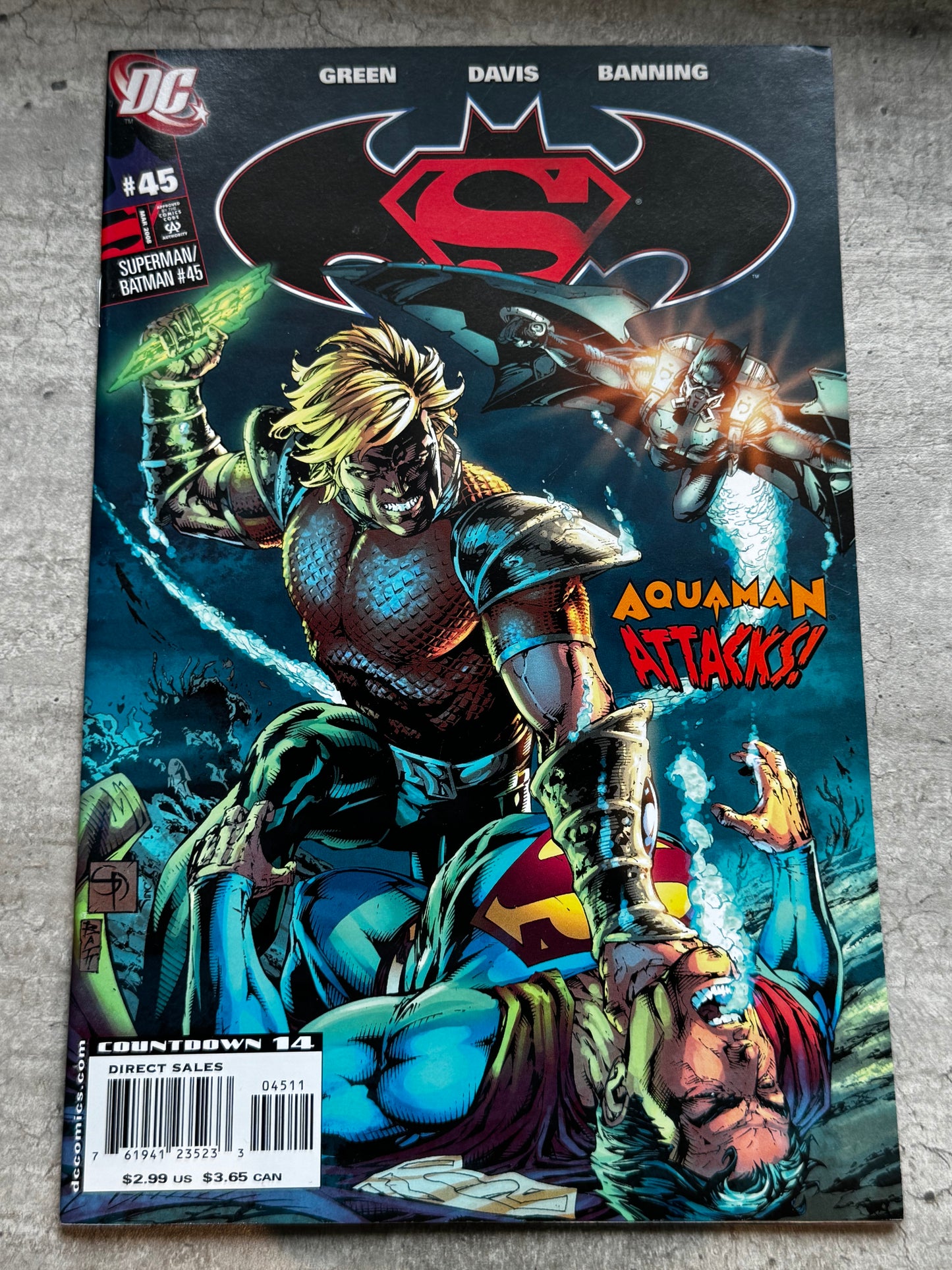 2008 - DC Comics - Superman / Batman #45 - Known Deposits -  Var. A - NM+ - ENG 1