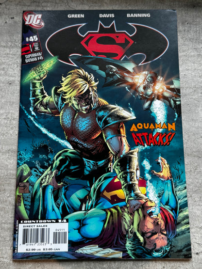 2008 - DC Comics - Superman / Batman #45 - Known Deposits -  Var. A - NM+ - ENG 1