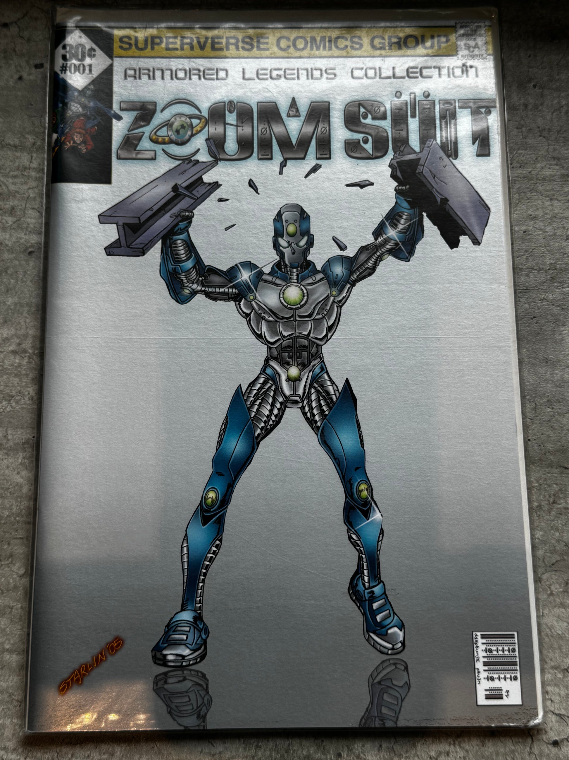 Superverse - Zoom Suit #1 Var. I - NM+ - ENG 1