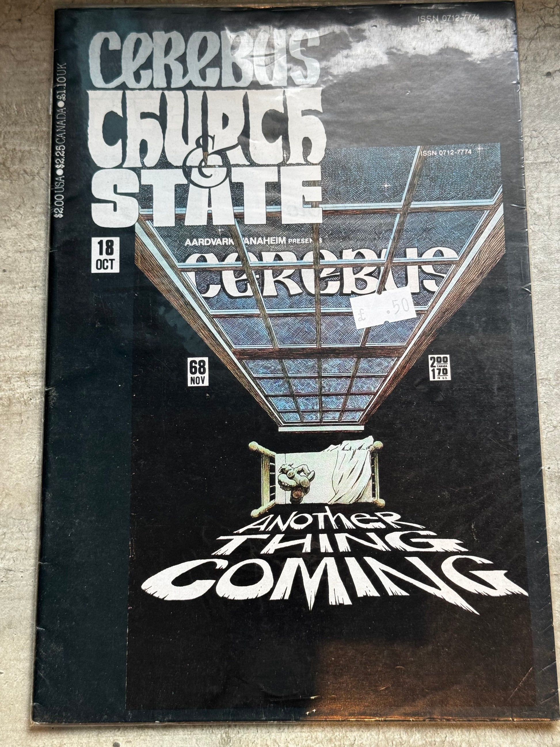 Aardvark-Vanaheim - Cerebus: Church & State #18VF+ - ENG 1