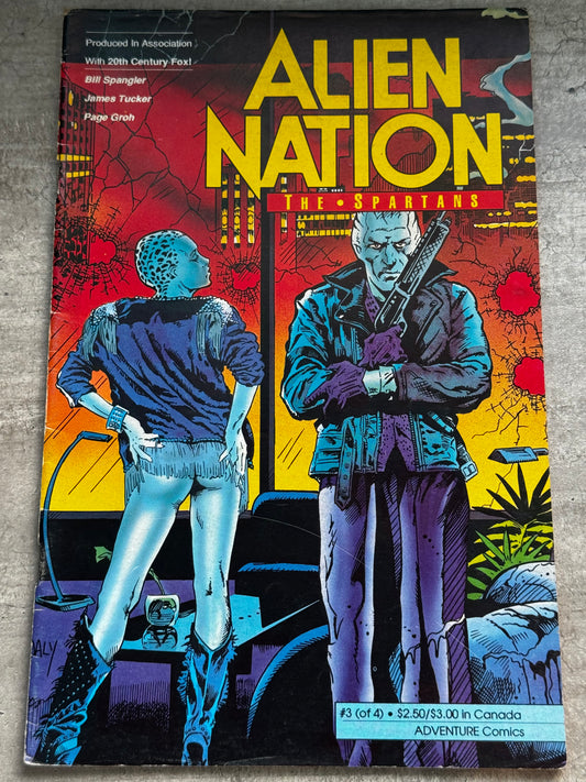 1990 - Malibu Comics - Alien Nation: The Spartans #3VF - ENG 1