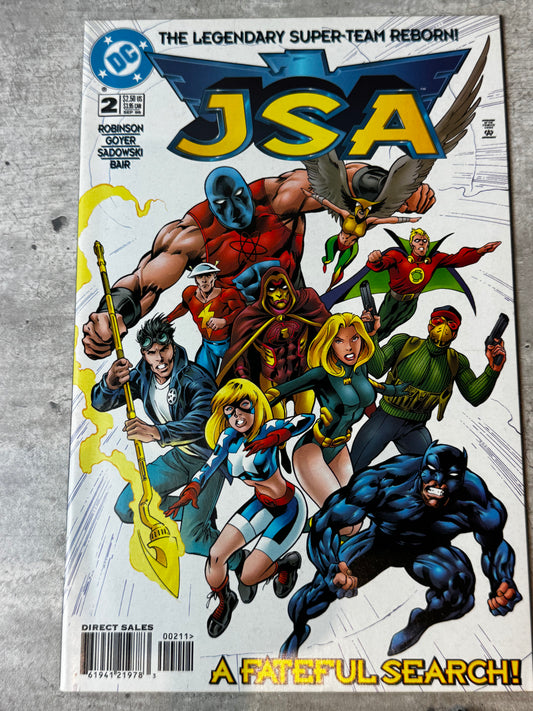 1999 - DC Comics - JSA #2 - The Wheel of Life -  Var. A - NM - ENG 1