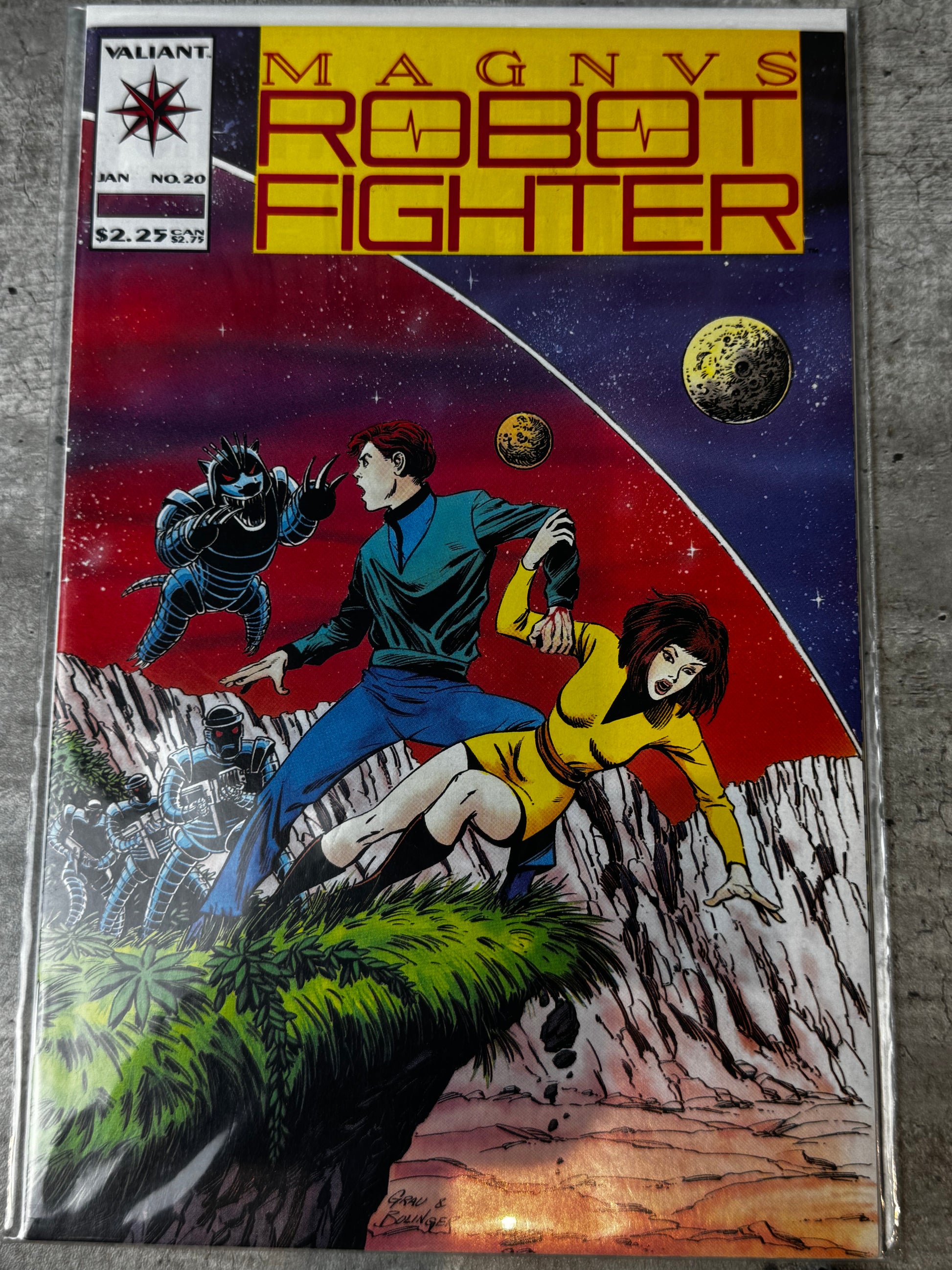 1993 - Valiant Entertainment - Magnus Robot Fighter, Vol. 1 #20NM - ENG 1