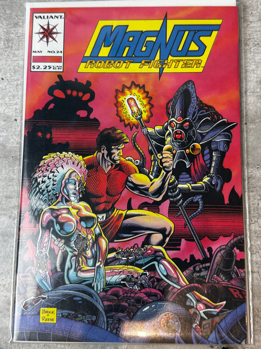 1993 - Valiant Entertainment - Magnus Robot Fighter, Vol. 1 #24NM - ENG 1