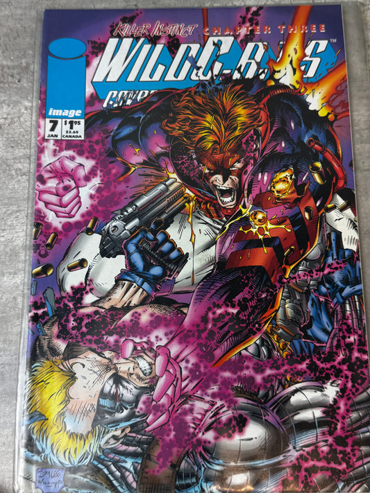 1997 - Splitter - WildC.A.T.S.  #7 Var. B - NM - ENG 1