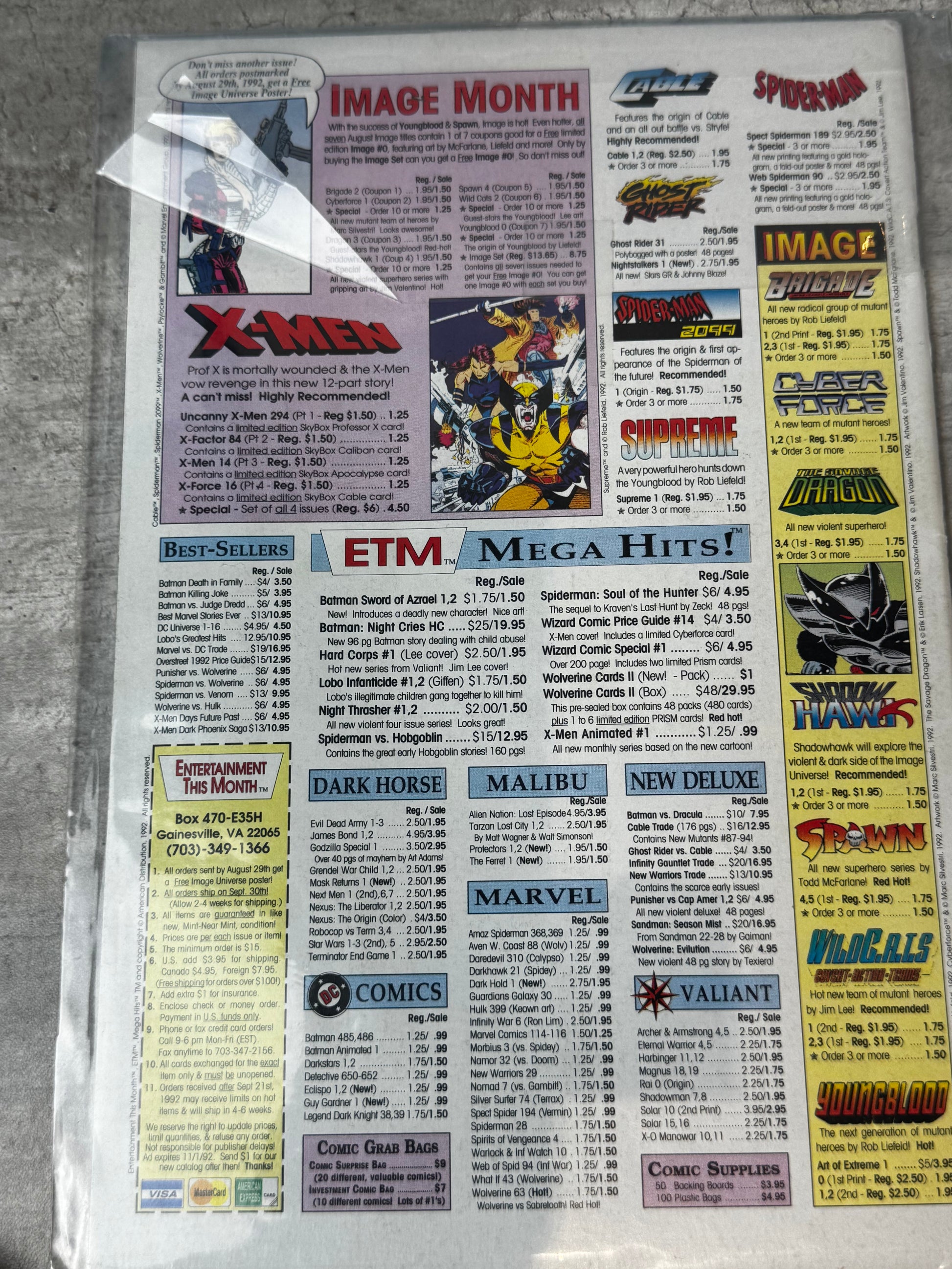 1992 - Image Comics - WildC.A.T.s, Vol. 1 #1 Var. A - NM - ENG 2