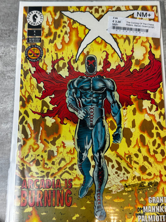 1994 - Dark Horse Comics - X, Vol. 1 #4NM+ - ENG 1