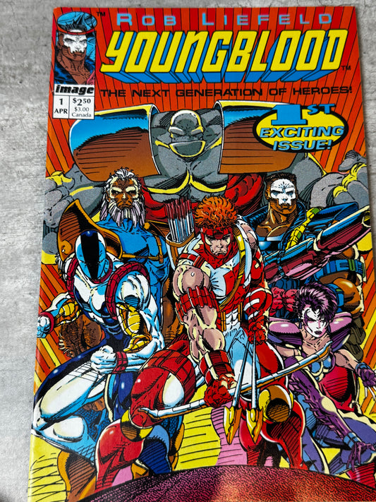 1992 - Image Comics - Youngblood, Vol. 1 #2 - Prophecy -  Var. B - NM+ - ENG 1