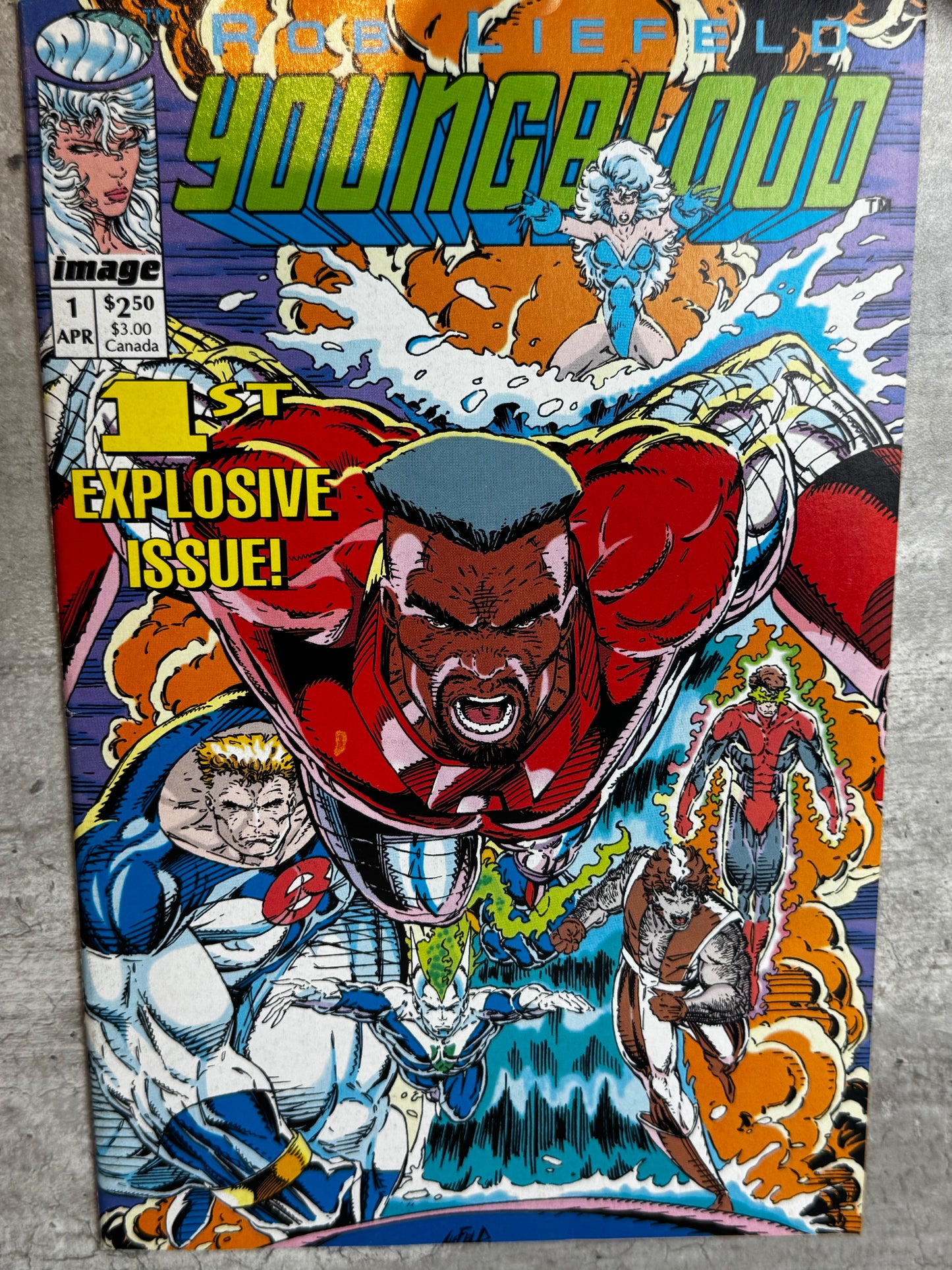 1992 - Image Comics - Youngblood, Vol. 1 #2 - Prophecy -  Var. B - NM+ - ENG 2