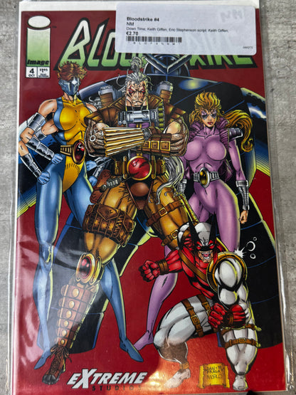 1993 - Image Comics - Bloodstrike #4 - Down Time - NM - ENG 1