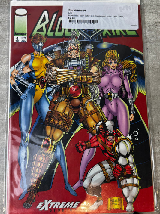 1993 - Image Comics - Bloodstrike #4 - Down Time - NM - ENG 1