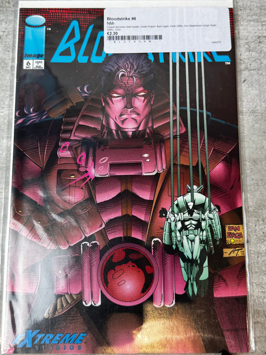 1993 - Image Comics - Bloodstrike #6 - Inside Project: Born Again - NM - ENG 1