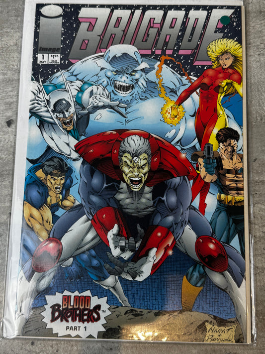 1993 - Image Comics - Brigade, Vol. 2 #1 - Part 1 -  Var. A - NM+ - ENG 1