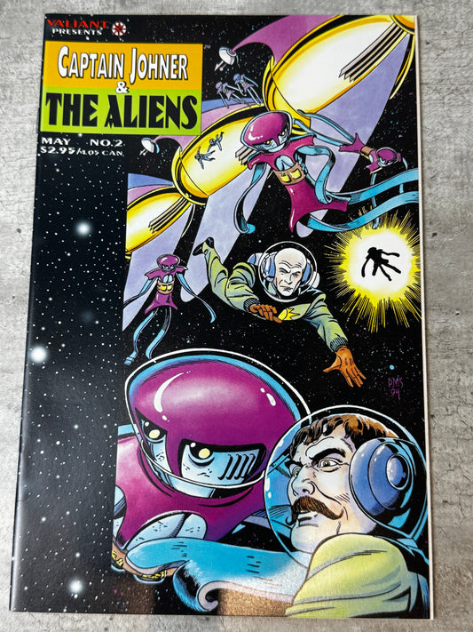 1995 - Valiant Entertainment - Captain Johner & The Aliens #2NM+ - ENG 1